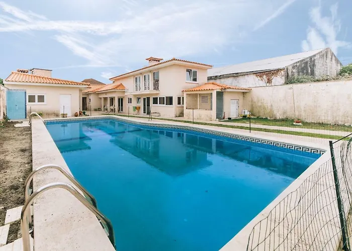 10 Min From The Game With Fireplace Pool Seixo (Coimbra)